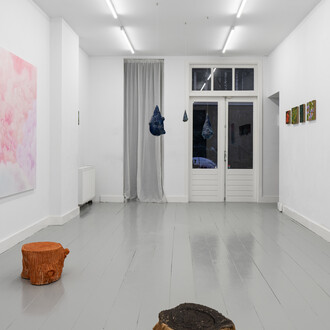 Geraldo Dos Santos and Mel Chan, Airthropology: what floats between us, exhibition view. Courtesy of Josilda da Conceição Gallery