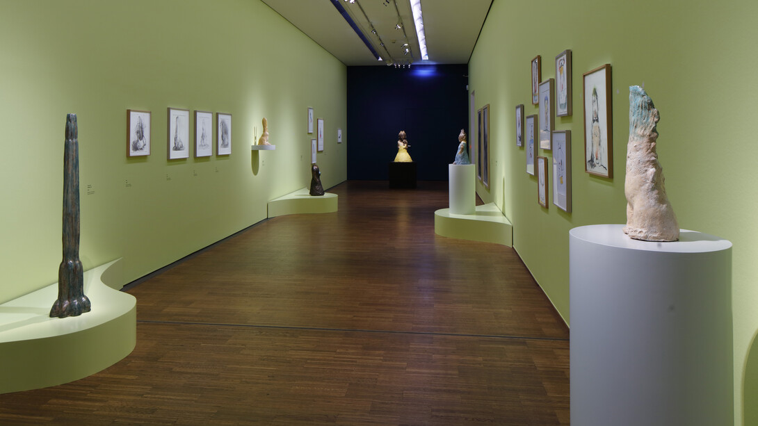 Leiko Ikemura, Motherscape, exhibition view. Courtesy of Albertina Museum