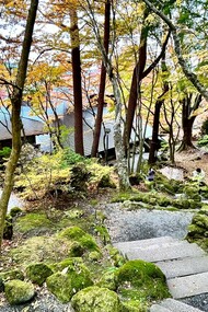 Garden oasis overlooking the main building, Itchiku Kubota Art Museum ©Alma Reyes