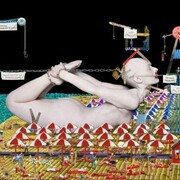 Marco Bolognesi, On the beach, 2012, lightbox, cm. 125 x 200