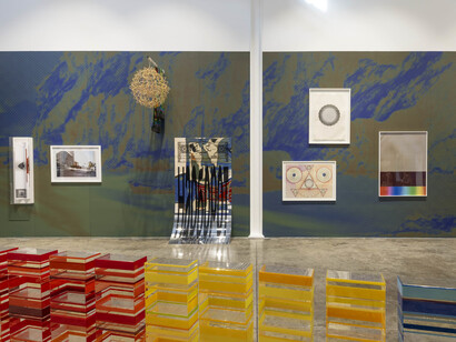 Various artists, The only way out is through: the twentieth line, exhibition view. Courtesy of The Third Line