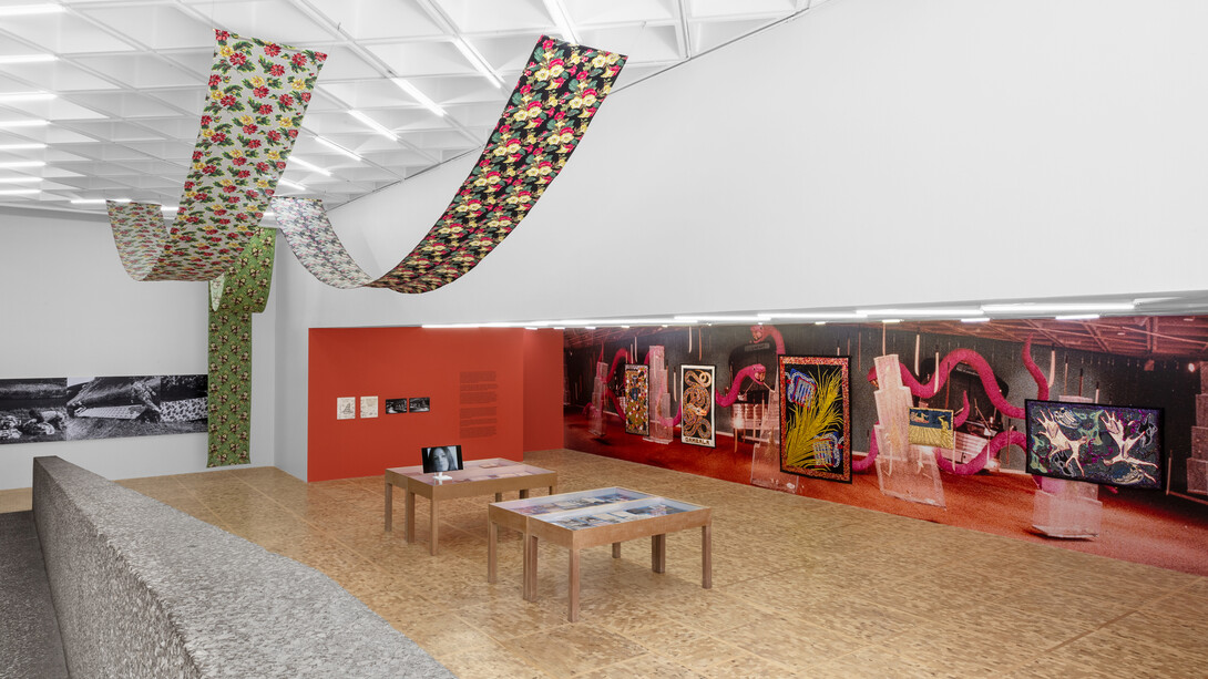 Tina Girouard, Sign-in, vista de exhibición. Cortesía del Museo Tamayo
