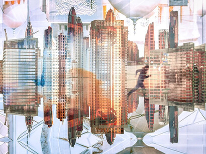 Jonathan Gainer, Run (detail), 2025. Courtesy of Bruno David Gallery