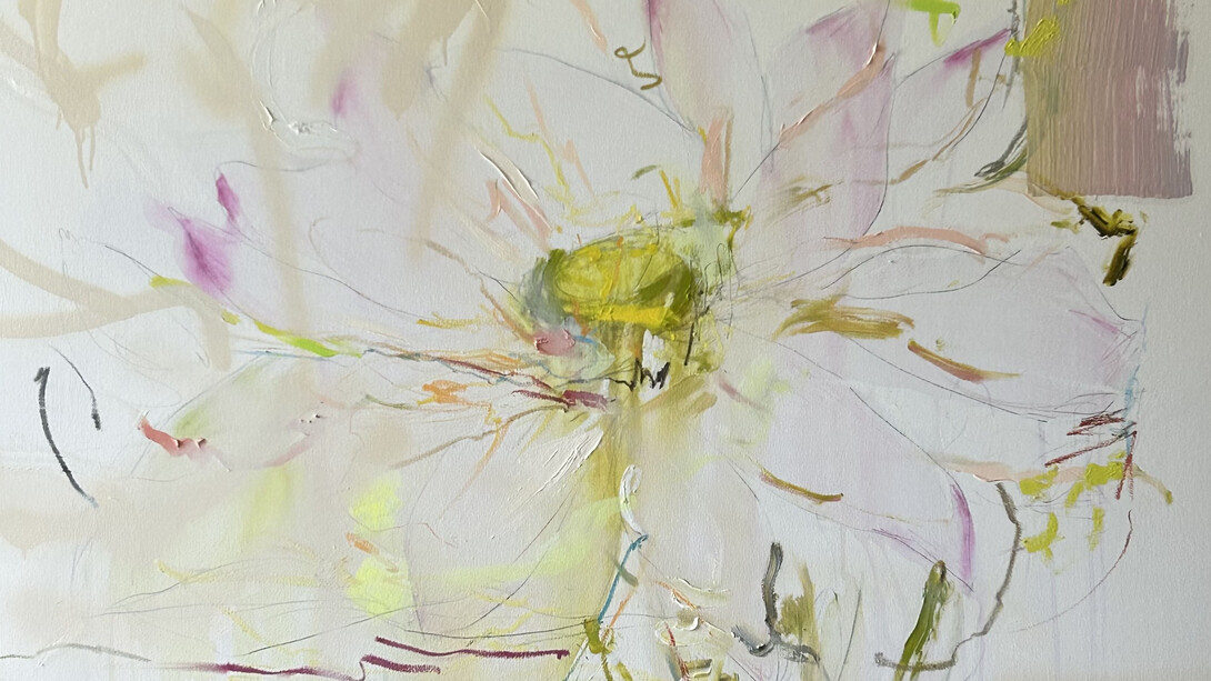 Diana Greenberg, Lotus flower (detail), 2025. Courtesy of Wally Workman Gallery