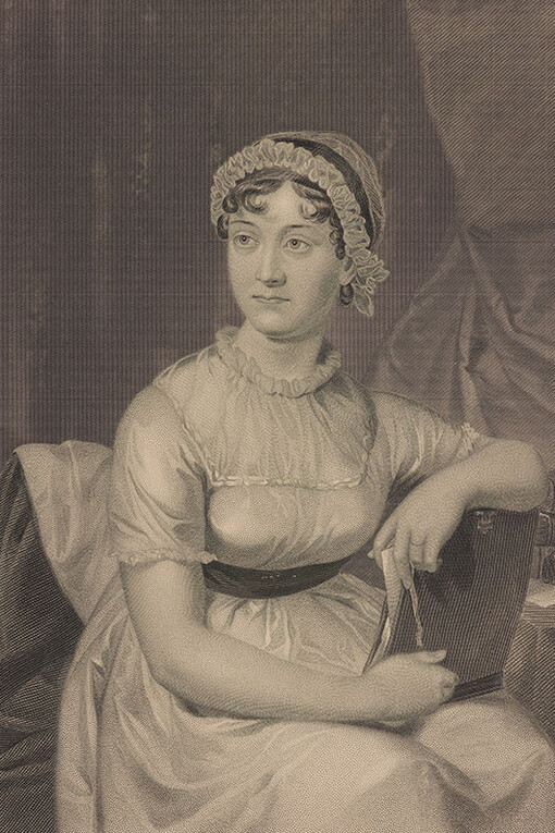 J. Austen: after an original family portrait
Steel engraving, New York, 1873. Courtesy of Morgan Museum