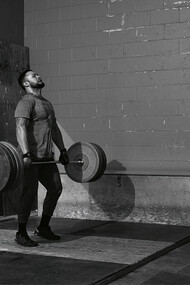 Jeff Wall, Weightlifter 2015 © Jeff Wall, Courtesy White Cube