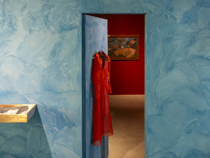 Paul Kondas and Thea Gvetadze, Unfolding nuptials, exhibition view. Courtesy of Temnikova & Kasela Gallery