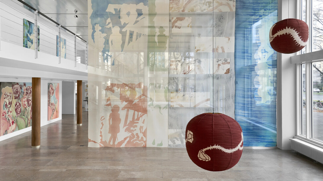 Matthew Lutz-Kinoy, Bolero Bordello, exhibition view. Courtesy of Capitain Petzel