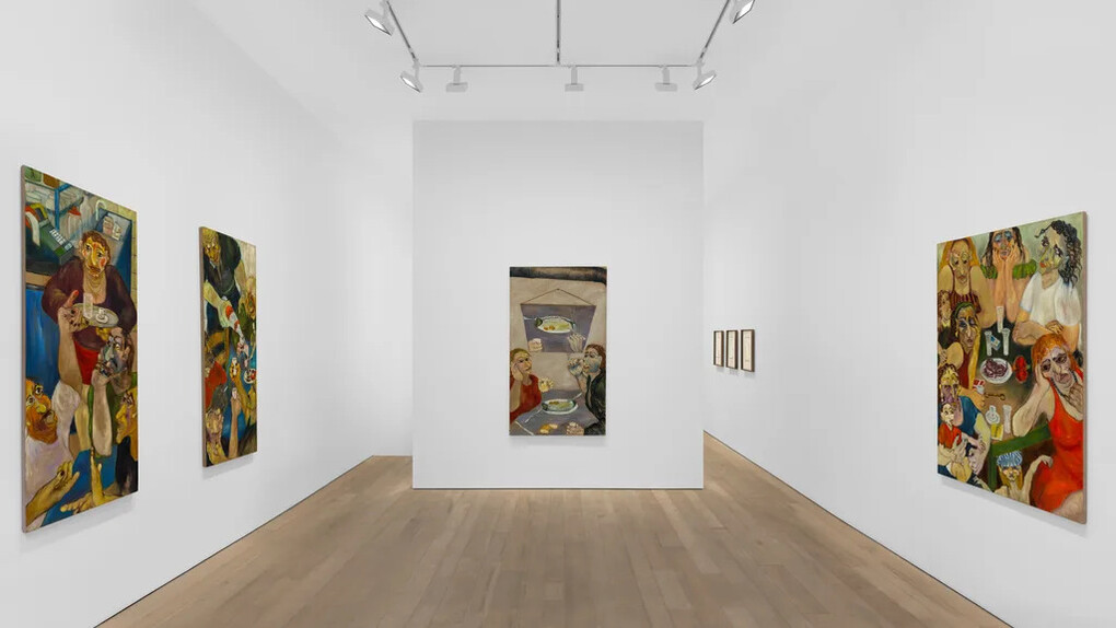 Alexandra Christou, Taverna, exhibition view. Courtesy of Sadie Coles HQ