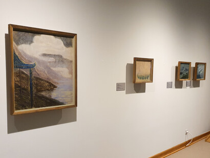  M. K. Čiurlionis’ creation, exhibition view. Courtesy of M. K. Čiurlionis National Museum of Art 