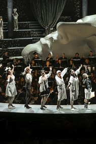 'Les Troyens' es una ópera en cinco actos con música de Hector Berlioz y libreto en francés del mismo compositor