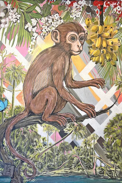 Mark Boomershine, Monkey. Courtesy of Voltz Clarke Gallery