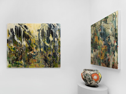 Heather Rubinstein, In search of bel espri, exhibition view. Courtesy of Mindy Solomon Gallery