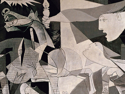 Pablo Picasso, Guernica (1937, detalle)