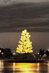 Fabrizio Plessi, L'Albero Digitale in piazza San Marco, Venezia