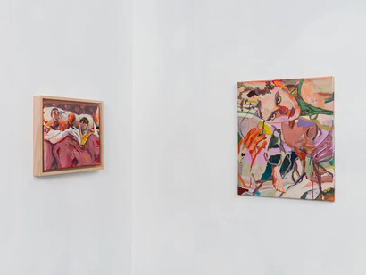 Tschiegg, Colors of love, exhibition view. Courtesy of Verduyn Gallery