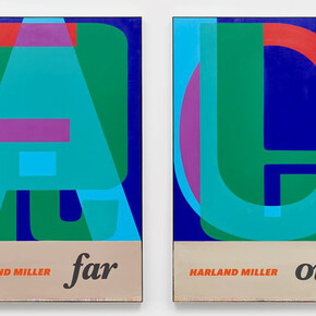 Harland Miller, Far out, 2022 © Harland Miller. Photo © White Cube (David Westwood) Courtesy of the artist and White Cube