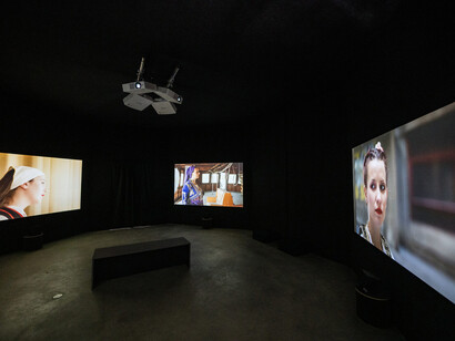 Various artists, Mario Merz Prize 5. Shortlist art exhibition, exhibition view. Courtesy of Fondazione Merz