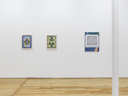 Anne Buckwalter, Lover’s knot, exhibition view. Courtesy of Uffner & Liu Gallery