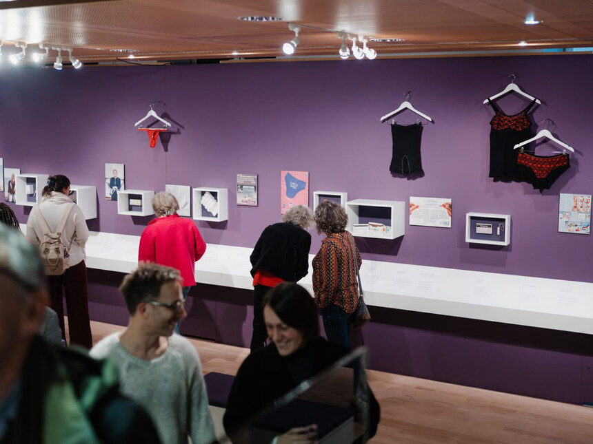 Et leeft. The exhibition on menstruation