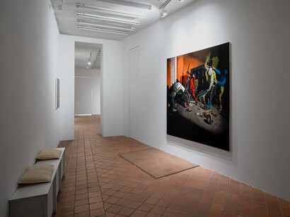 Chaise Mohamed Saïd, Out of the shadows, vue de l’exposition. Avec l’aimable autorisation de la galerie Afikaris