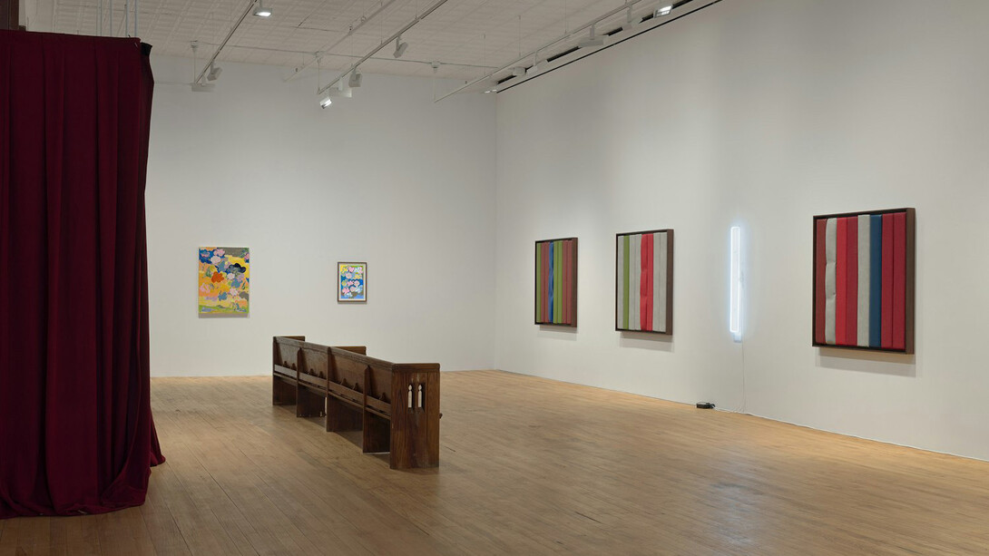EJ Hill, Low-slung promises on the tongues of the devout, exhibition view. Courtesy of 52 Walker Gallery
