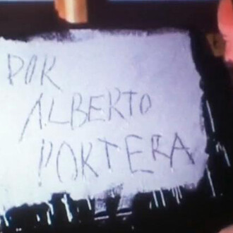 Alberto Portera, Fotograma de la película Millares 1972, 1972. Cortesía de la Fundación Juan March