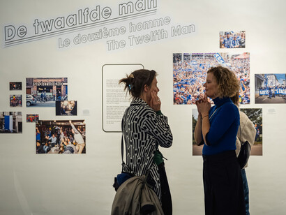 Offside. Football in the city, exhibition view. Courtesy of STAM