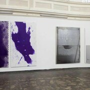 Painting from the Zabludowicz Collection: Part II, Installation View, Painting in the 2.5th Dimension, Courtesy of Zabludowicz Collection, Photo: Tim Bowditch