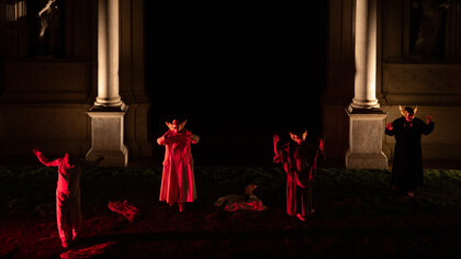 Ànghelos, vista sulla performance