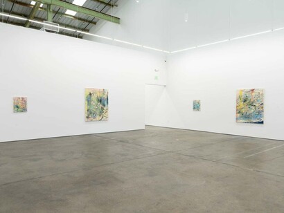 Shinpei Kusanagi, It is not far to the sea, exhibition view. Courtesy of Altman Siegel