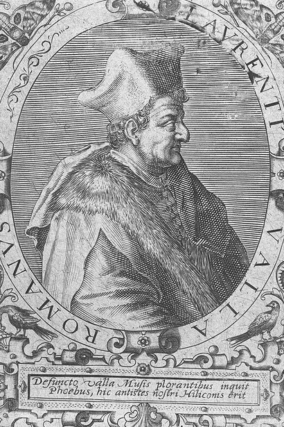 Ritratto dell'umanista Lorenzo Valla, circa 1597-1599, Rijksmuseum, Amsterdam, Olanda