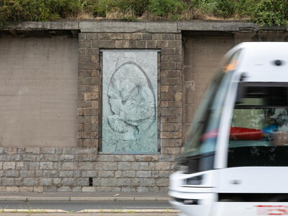 David Přílučík, Thank you for your service, exhibition view. Courtesy of Artwall Galery 