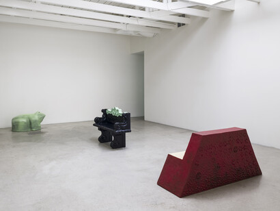 Nancy Lupo, Hark, exhibition view. Courtesy of Kristina Kite Gallery