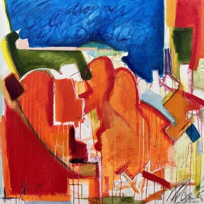 Tony Sturgis, Holding it together. Courtesy of Beverly McNeil Gallery