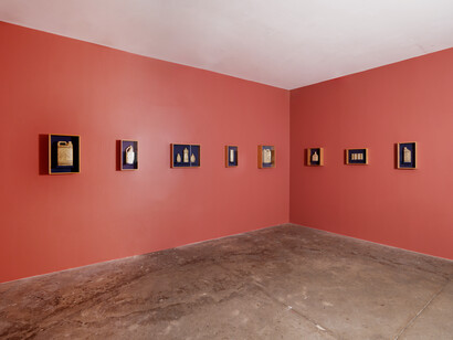 Duke Riley, Baigné de vos langueurs, vue d'exposition. Avec l'aimable autorisation de la Galerie GP & N Vallois