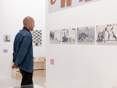 L is for look, exhibition view. Courtesy of Photo Elysée