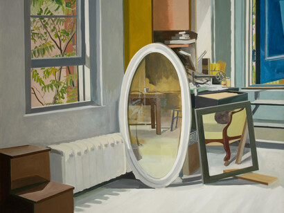 Lois Dodd, Springtime studio interior, 1972. Courtesy of Kunstmuseum Den Haag