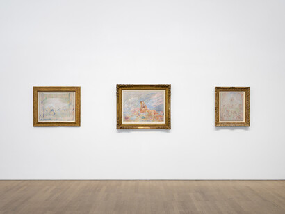 James Ensor, A portrait of the old master as a young man, exhibition view. Courtesy of Tim Van Laere Gallery 