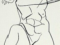 José Clemente Orozco, "La verdad torcida deformada", ilustración, 1945