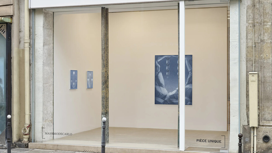 Theodora Allen, Pierce the valley, exhibition view. Courtesy of Massimo De Carlo Pièce Unique