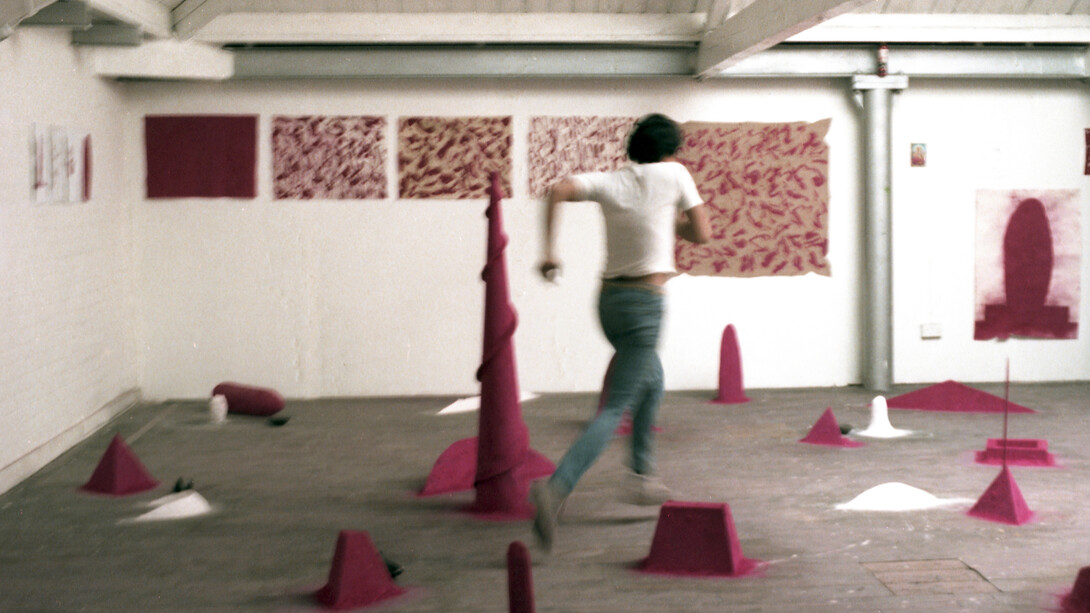 Anish Kapoor, Early works, exhibition view. Courtesy of the Jewish Museum