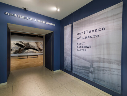 Nancy Hemenway Barton, Confluence of nature, exhibition view. Courtesy of Denver Art Museum 