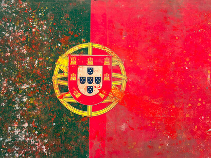 Fredrik Værslev, Untitled Portugal 1. Courtesy of Filomena Soares Gallery