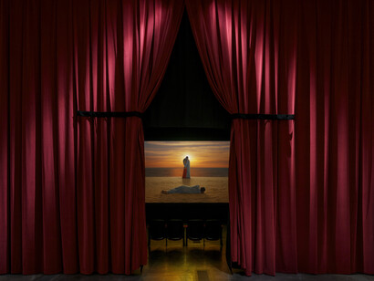 Now showing: Youssef Nabil’s I saved my belly dancer, exhibition view. Courtesy of Los Angeles County Museum of Art (LACMA)