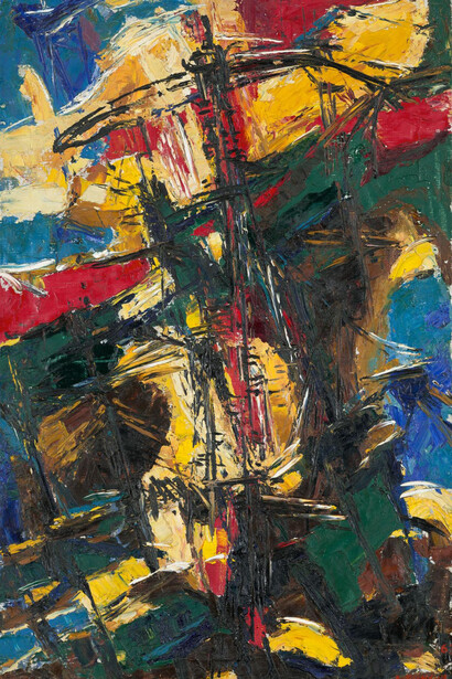 V.N. Nemukhin, Abstraction, 1962. Courtesy of New Tretyakov Gallery 