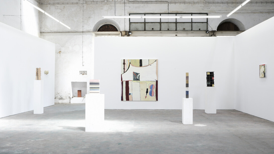 Manuella Silveira and Vasco Futscher, Meia meia, exhibition view. Courtest of Kubikgallery