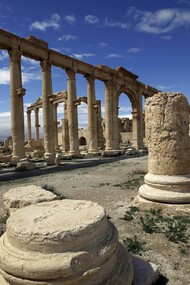 Ruínas de Palmira, na Síria