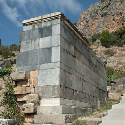 Delphi (Griechenland), Apollos Altar