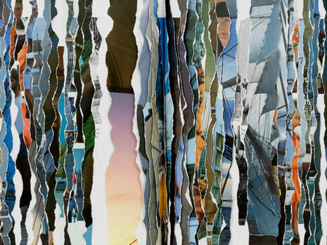 Buzz Spector, Spirit of sail (detail), 2024. Courtesy of Zolla Lieberman Gallery